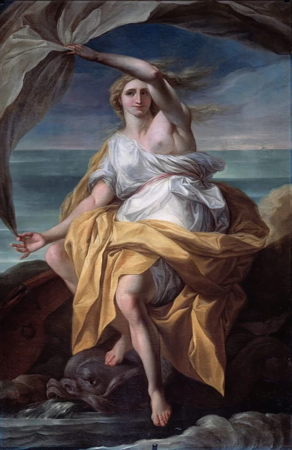 Allegoria dei tredici valori della repubblica, la navigazione - Palazzo Ducale, Genova